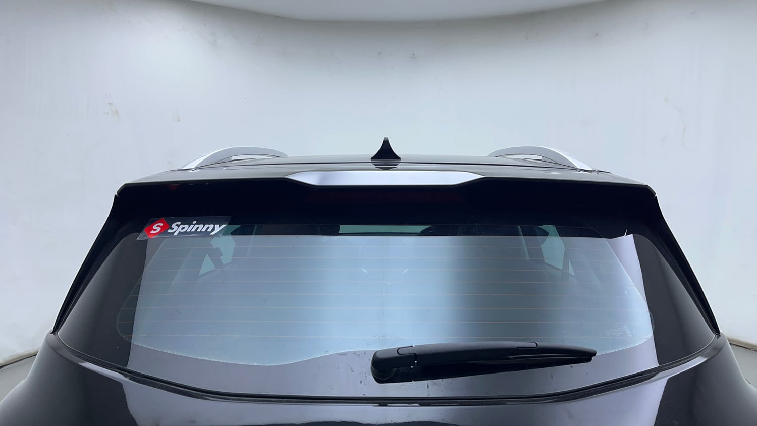 Used 2021 MG Motors Hector Plus Sharp 1.5 Petrol Turbo DCT 6-STR Petrol Automatic exterior BACK WINDSHIELD VIEW