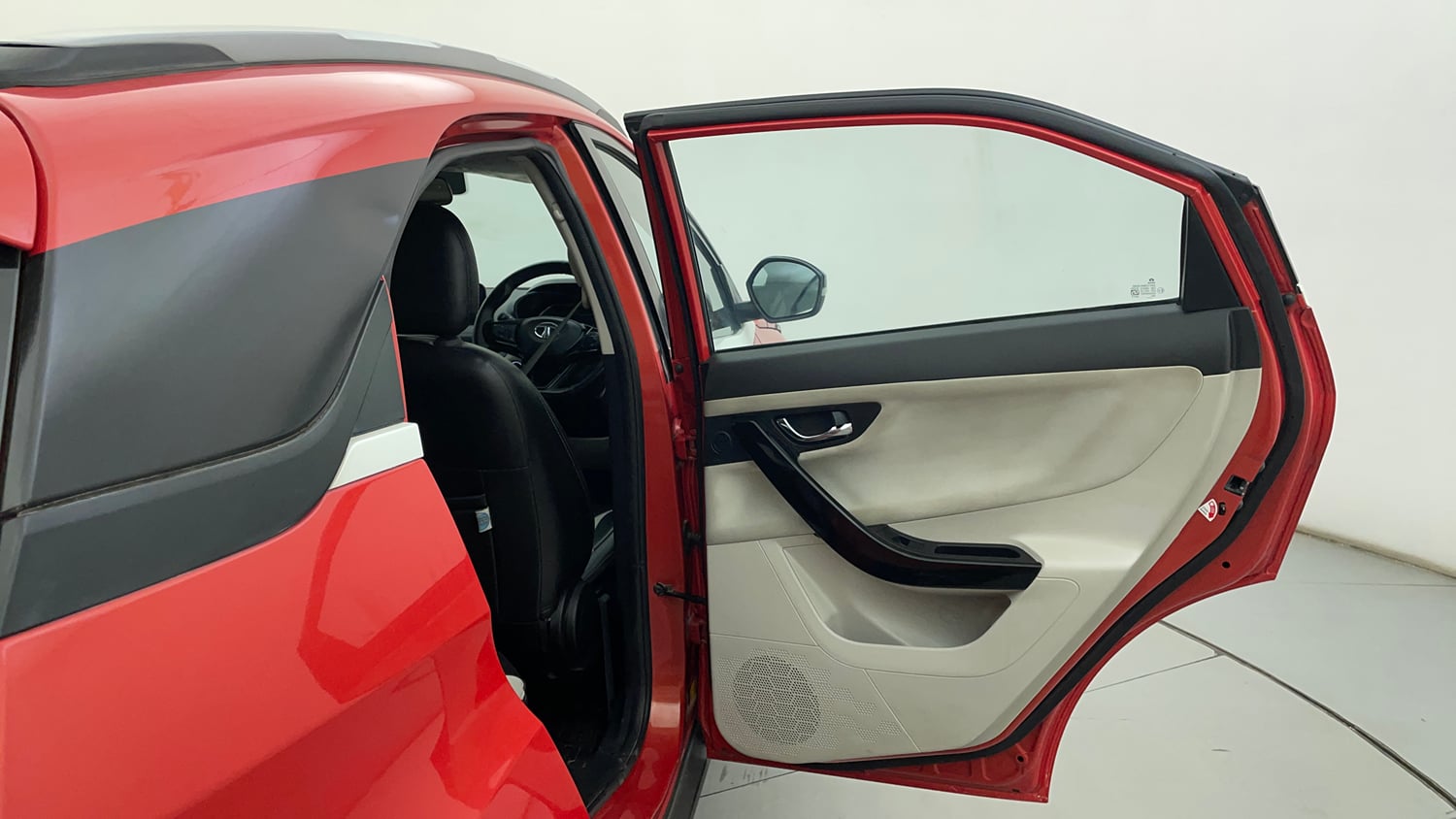 Used 2022 Tata Nexon XZA Plus (S) Petrol Automatic interior RIGHT REAR DOOR OPEN VIEW