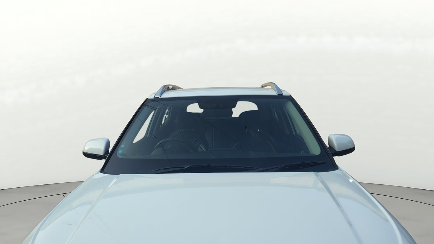 Used 2023 Hyundai Venue S (O) 1.0 Turbo DCT Petrol Automatic exterior FRONT WINDSHIELD VIEW