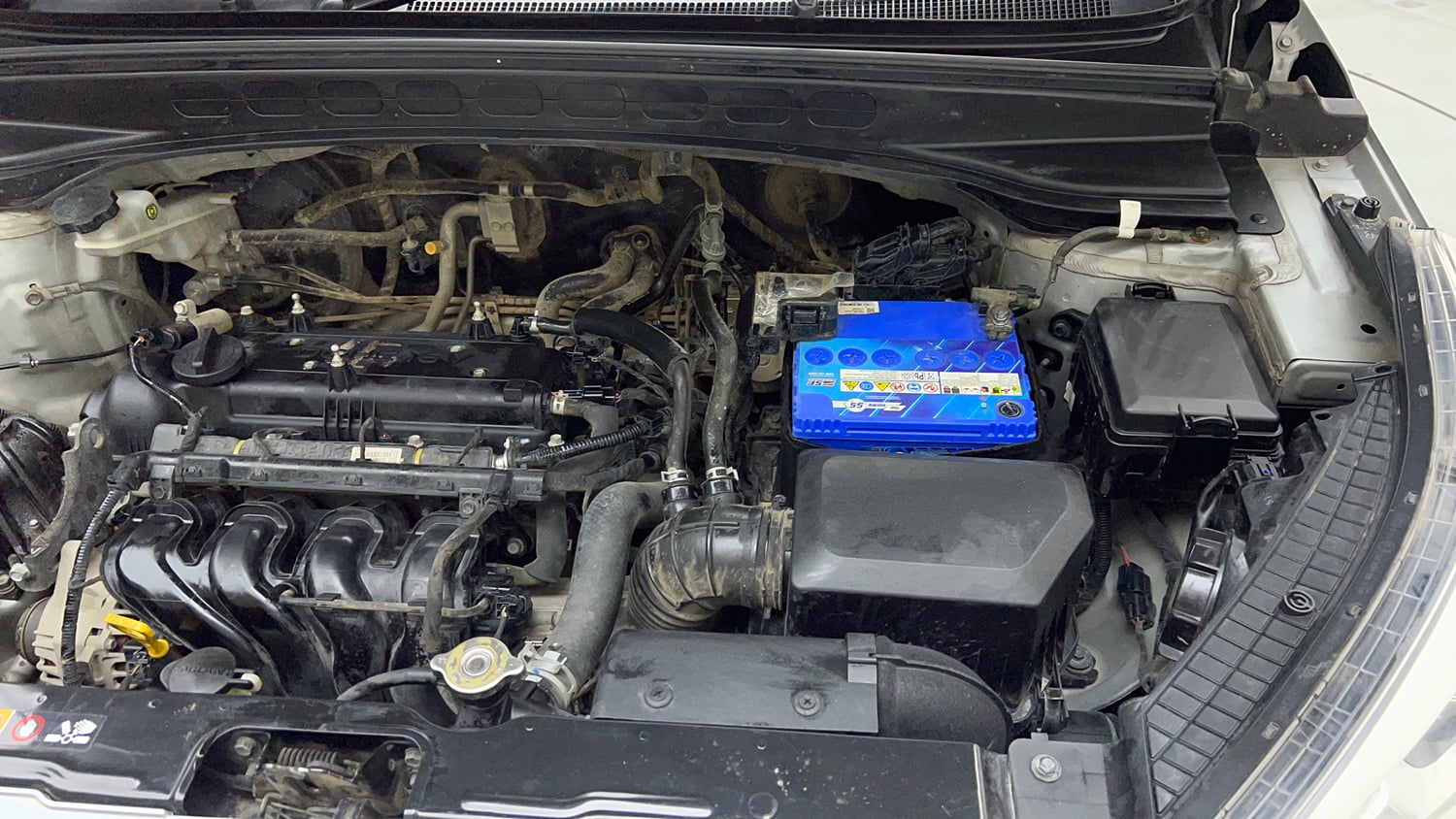 Used 2019 Hyundai Creta SX 1.6 (O) Executive Petrol Petrol Manual engine ENGINE LEFT SIDE VIEW