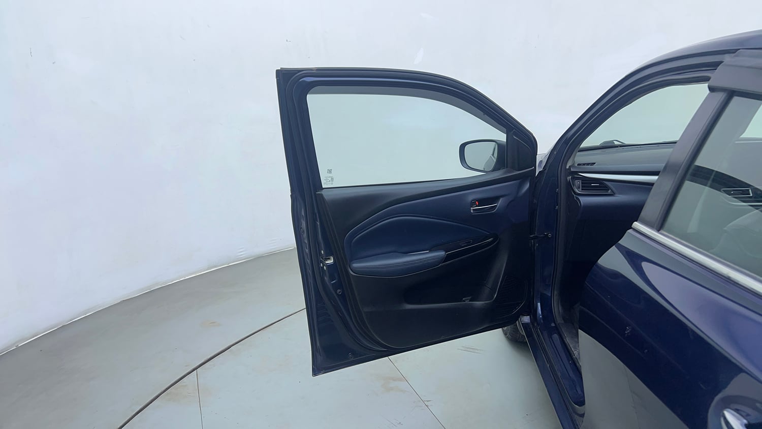Used 2023 Maruti Suzuki Baleno Zeta MT Petrol Manual interior LEFT FRONT DOOR OPEN VIEW