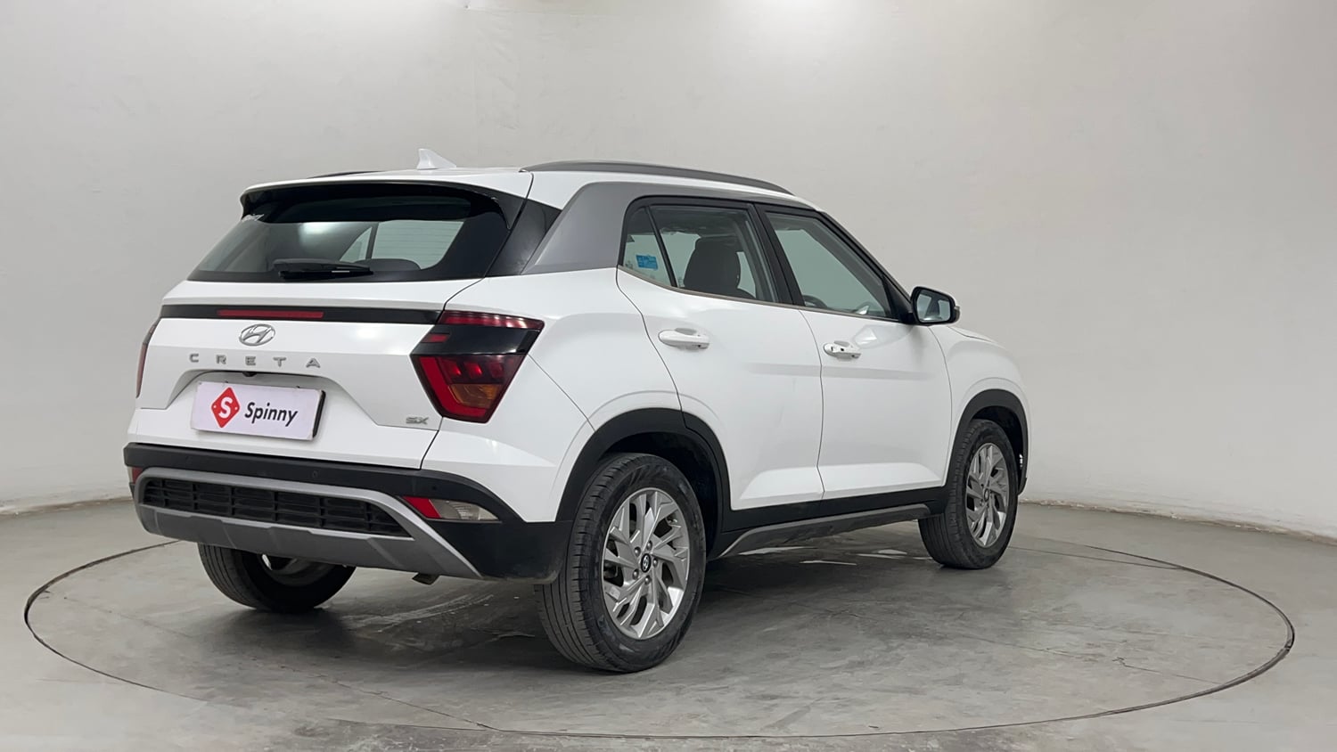 Used 2023 Hyundai Creta SX 1.5 Petrol Executive Petrol Manual exterior RIGHT REAR CORNER VIEW