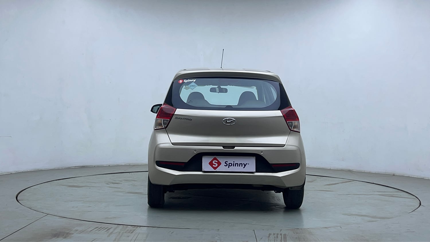 Used 2022 hyundai Santro Sportz Executive CNG Cng Manual exterior BACK VIEW