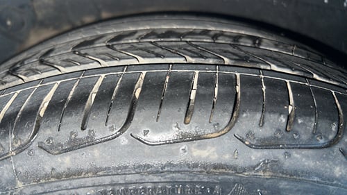 Used 2016 Hyundai Verna 1.6 VTVT SX AT Petrol Automatic tyres RIGHT REAR TYRE TREAD VIEW