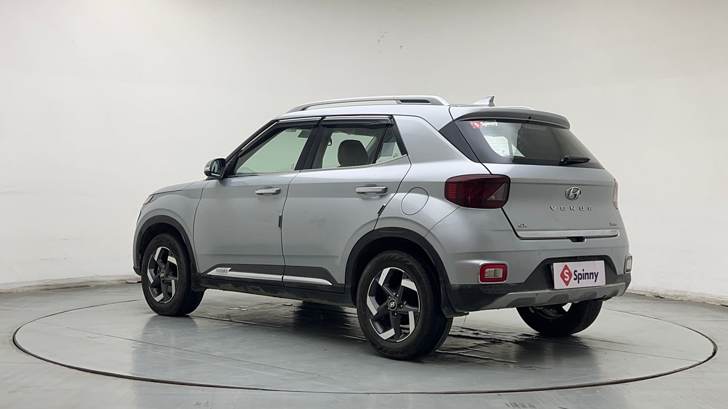 Used 2019 hyundai Venue SX 1.0 (O) Turbo Petrol Petrol Manual exterior LEFT REAR CORNER VIEW