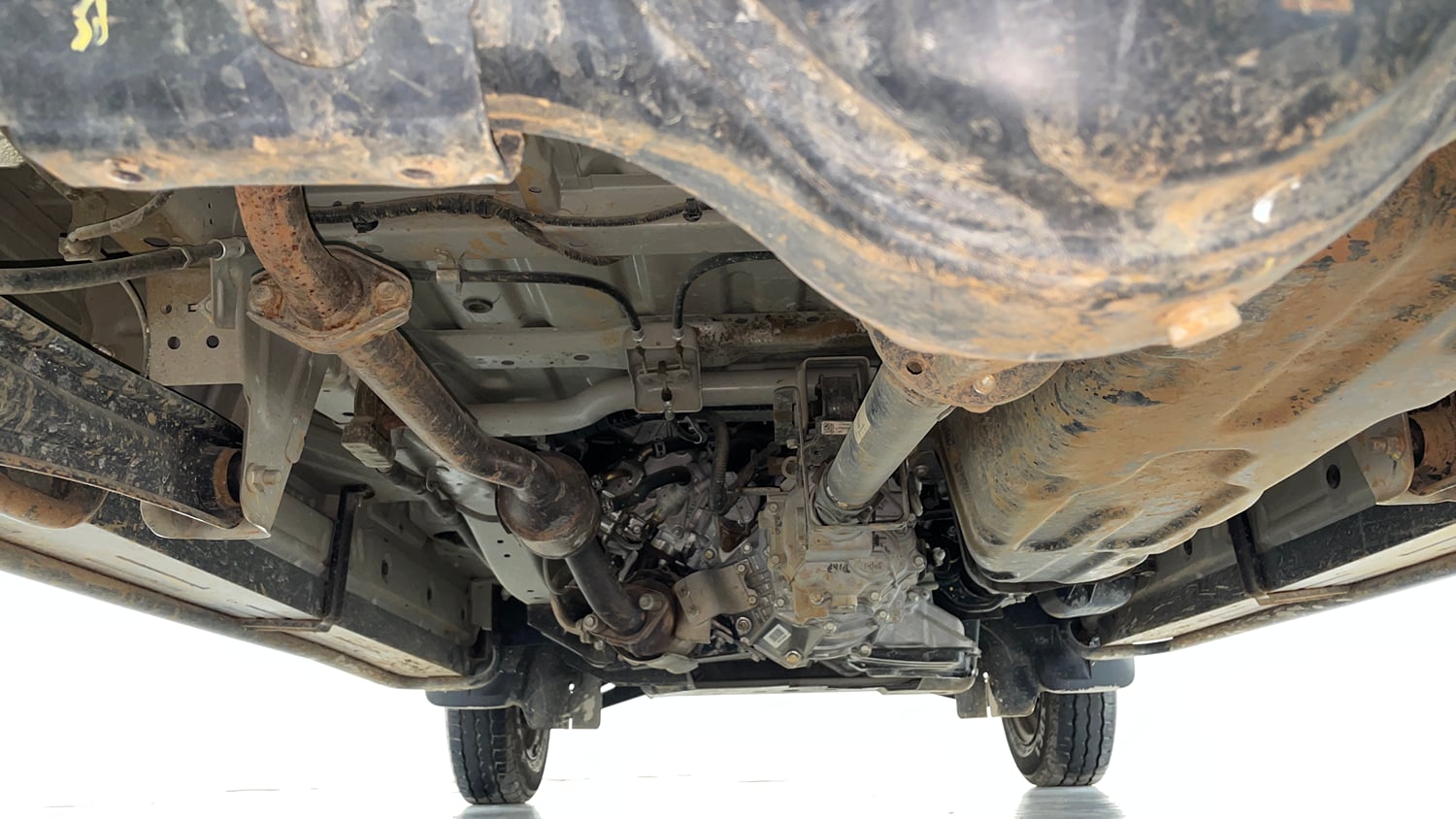 Used 2025 Maruti Suzuki Eeco 5 STR AC Petrol Manual extra REAR UNDERBODY VIEW (TAKEN FROM REAR)