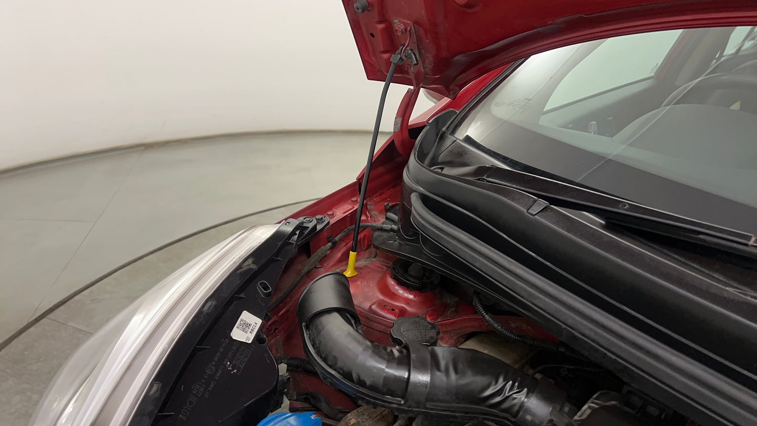 Used 2018 Hyundai Grand i10 Asta 1.2 Kappa VTVT Petrol Manual engine ENGINE RIGHT SIDE HINGE & APRON VIEW