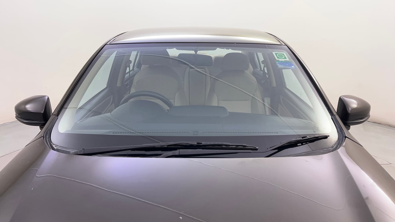 Used 2024 honda Amaze 2nd Generation VX 1.2 Petrol CVT Petrol Automatic exterior FRONT WINDSHIELD VIEW