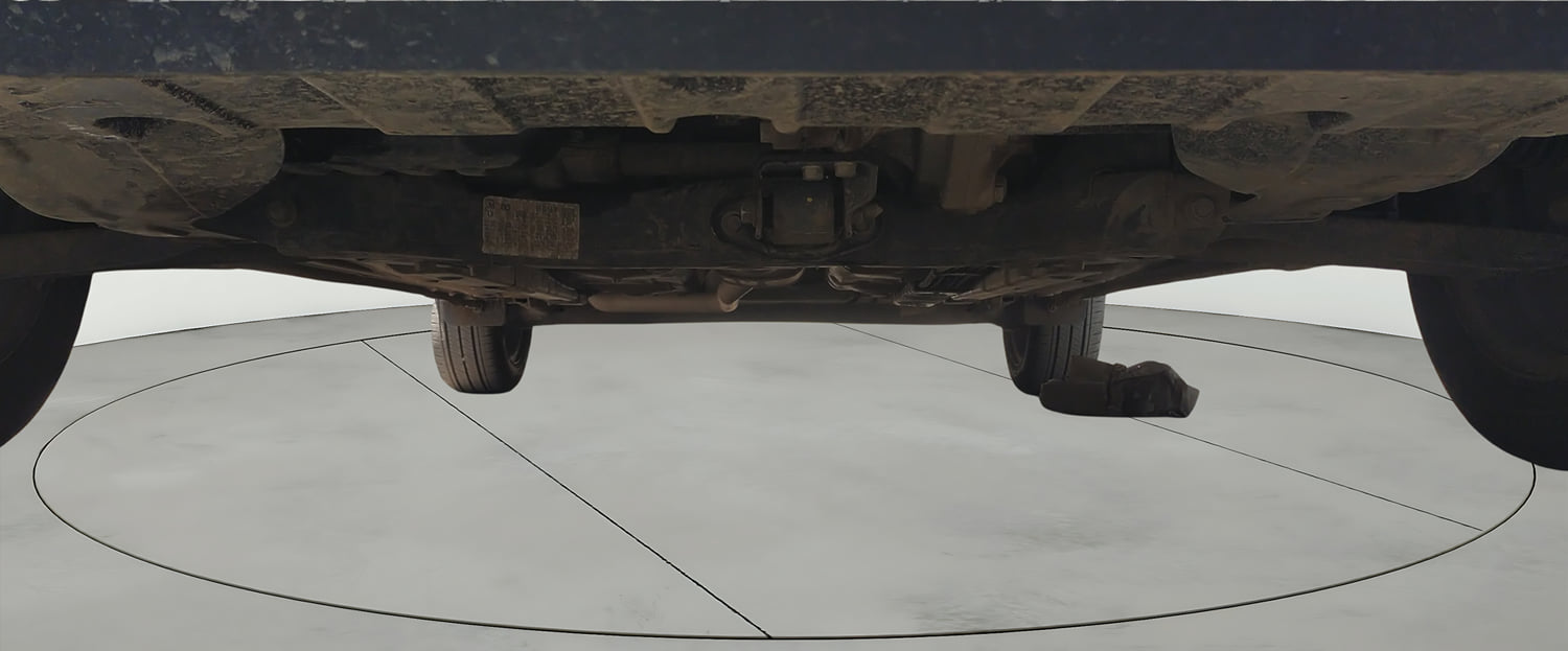 Used 2026 Hyundai Grand i10 Nios Sportz 1.2 Kappa AMT Petrol Automatic extra FRONT LEFT UNDERBODY VIEW