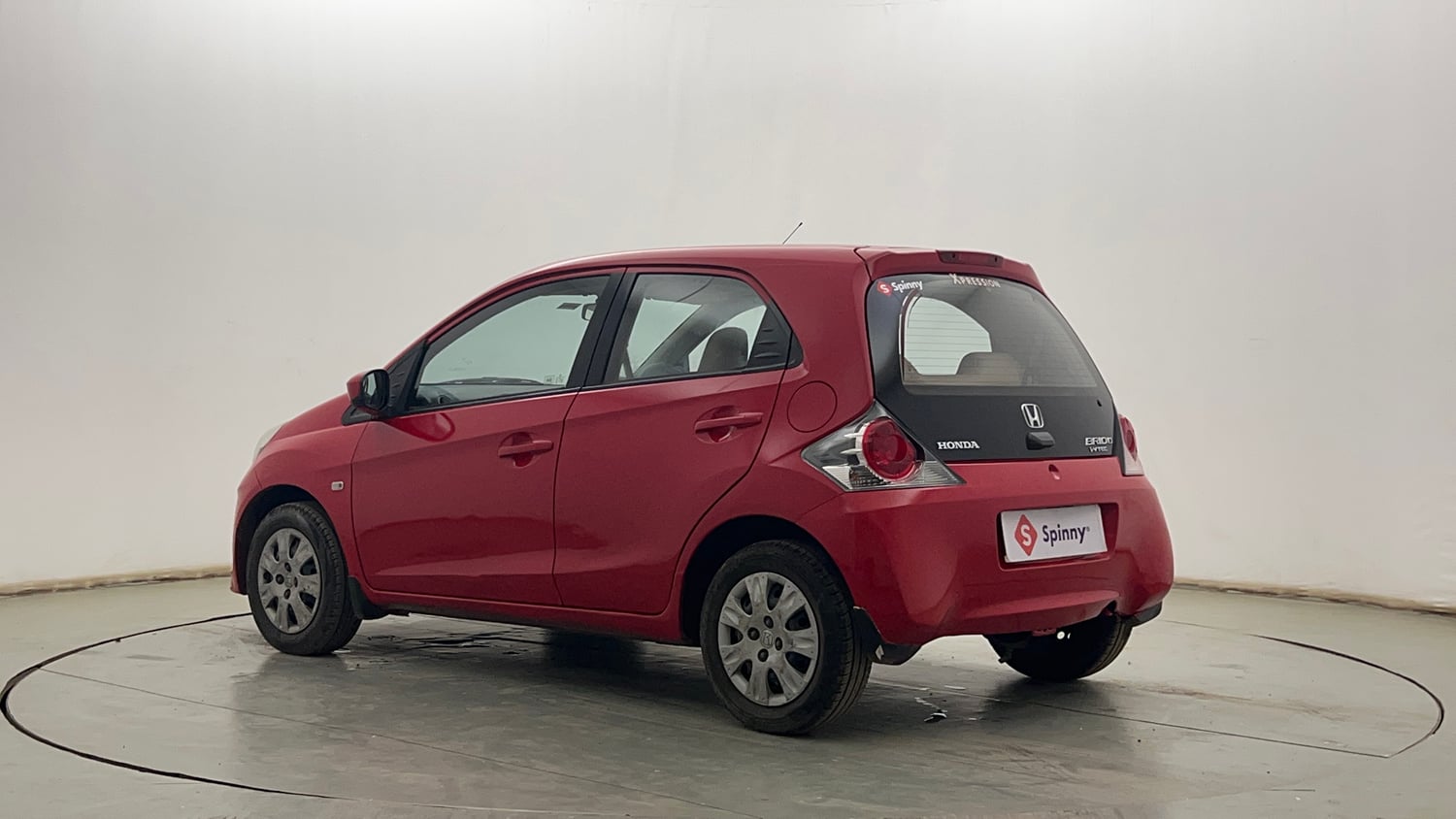 Used 2014 Honda Brio S MT Petrol Manual exterior LEFT REAR CORNER VIEW