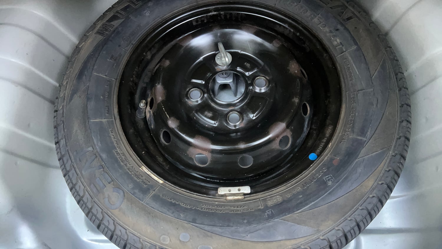 Used 2018 Maruti Suzuki Alto 800 LXi Petrol Manual tyres SPARE TYRE VIEW