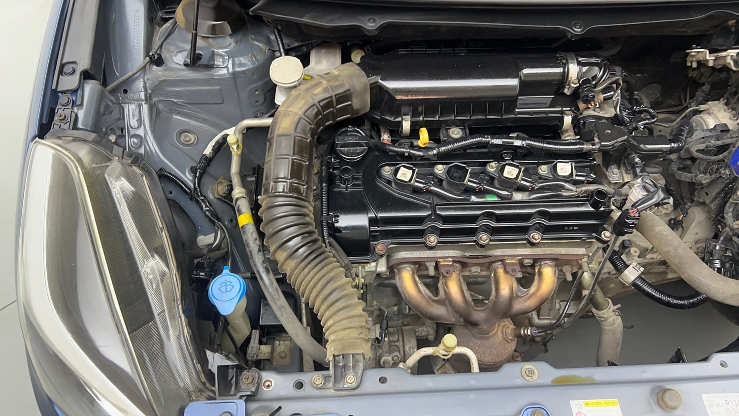 Used 2016 Maruti Suzuki Baleno Alpha 1.2 Petrol Manual engine ENGINE RIGHT SIDE VIEW