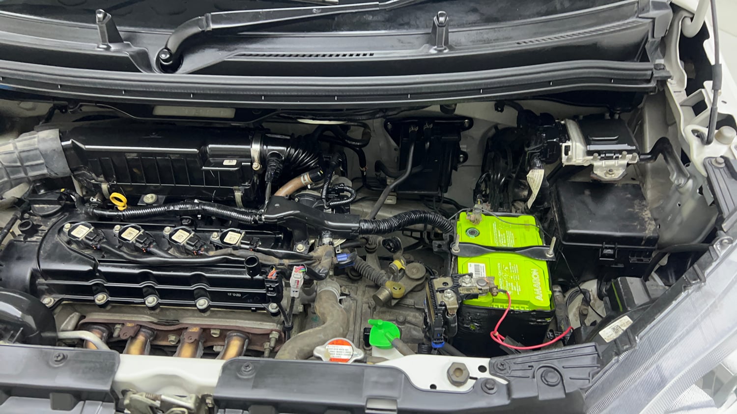 Used 2020 Maruti Suzuki Wagon R VXi 1.2 Petrol Manual engine ENGINE LEFT SIDE VIEW