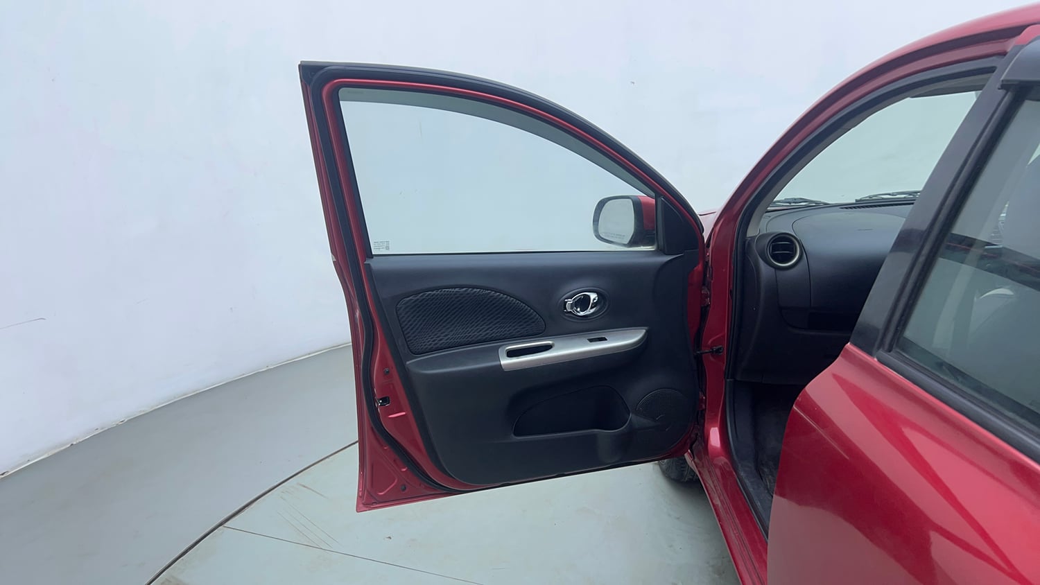 Used 2019 Nissan Micra XV CVT Petrol Automatic interior LEFT FRONT DOOR OPEN VIEW
