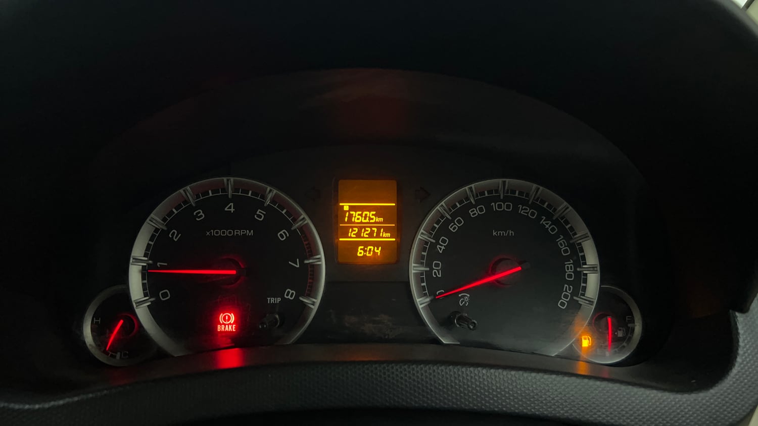 Used 2015 Maruti Suzuki Swift Dzire VXI Petrol Manual interior CLUSTERMETER VIEW