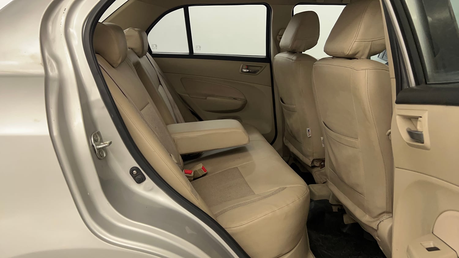Used 2012 Maruti Suzuki Swift Dzire VXI Petrol Manual interior RIGHT SIDE REAR DOOR CABIN VIEW
