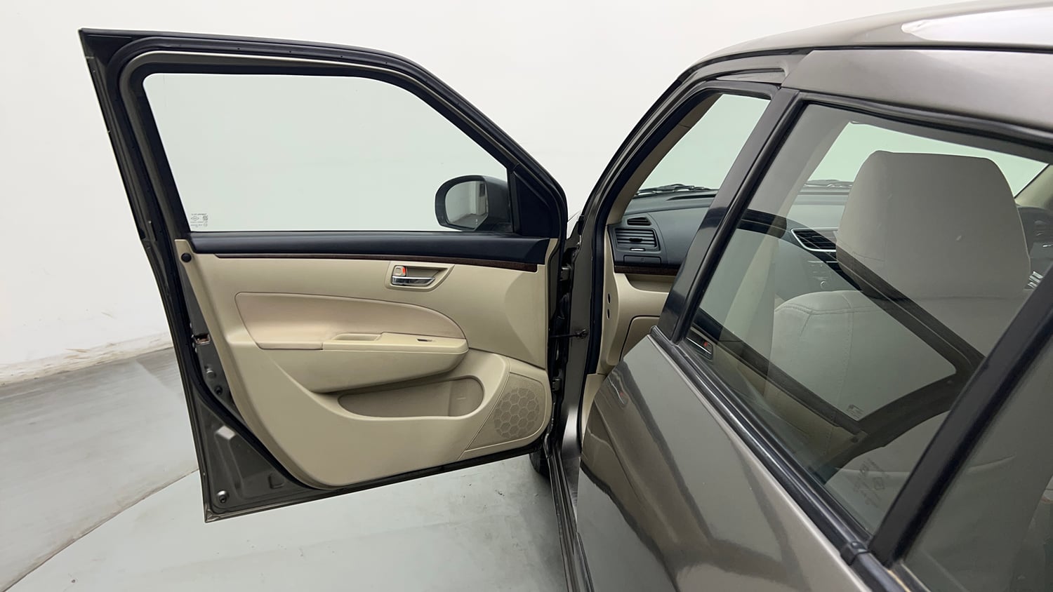 Used 2015 Maruti Suzuki Swift Dzire VXI Petrol Manual interior LEFT FRONT DOOR OPEN VIEW