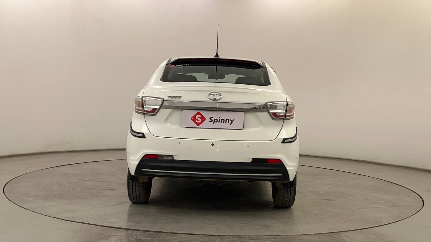 Used 2024 Tata Tigor XZ Petrol Manual exterior BACK VIEW