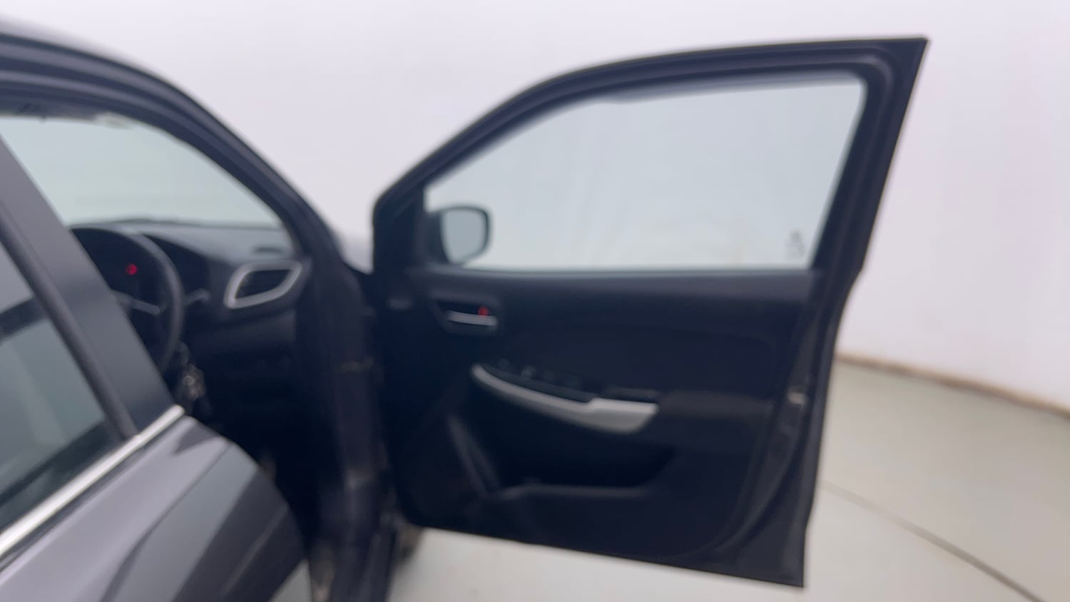 Used 2018 Maruti Suzuki Baleno Delta 1.2 Petrol Manual interior RIGHT FRONT DOOR OPEN VIEW
