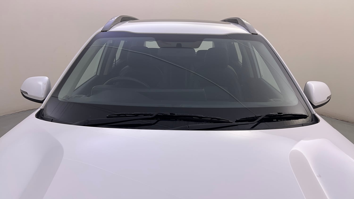 Used 2022 Kia Sonet HTX 1.5 AT Diesel Automatic exterior FRONT WINDSHIELD VIEW