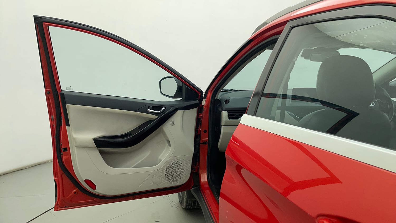 Used 2022 Tata Nexon XZA Plus (S) Petrol Automatic interior LEFT FRONT DOOR OPEN VIEW