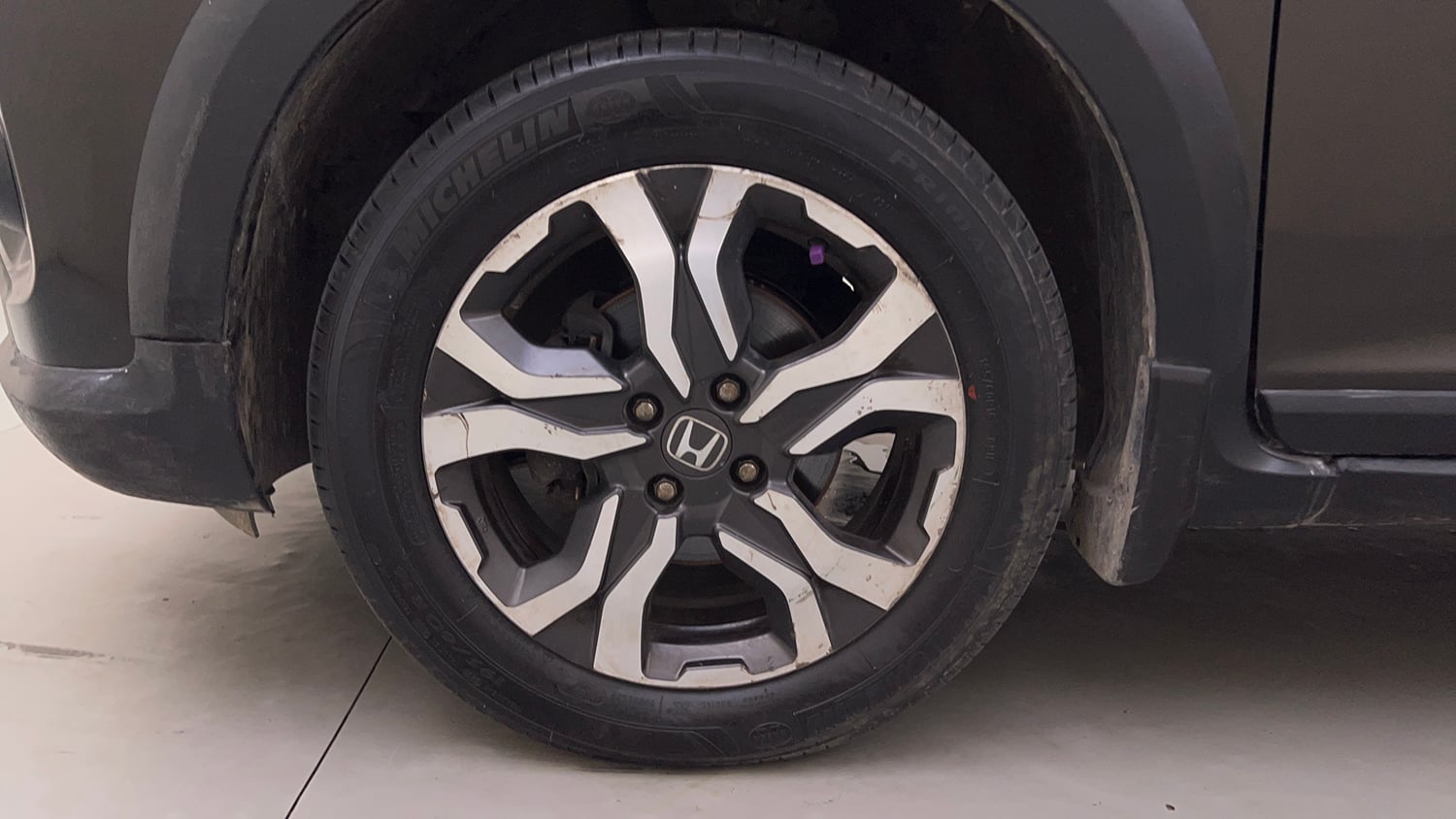Used 2018 Honda WR-V VX MT Diesel Diesel Manual tyres LEFT FRONT TYRE RIM VIEW
