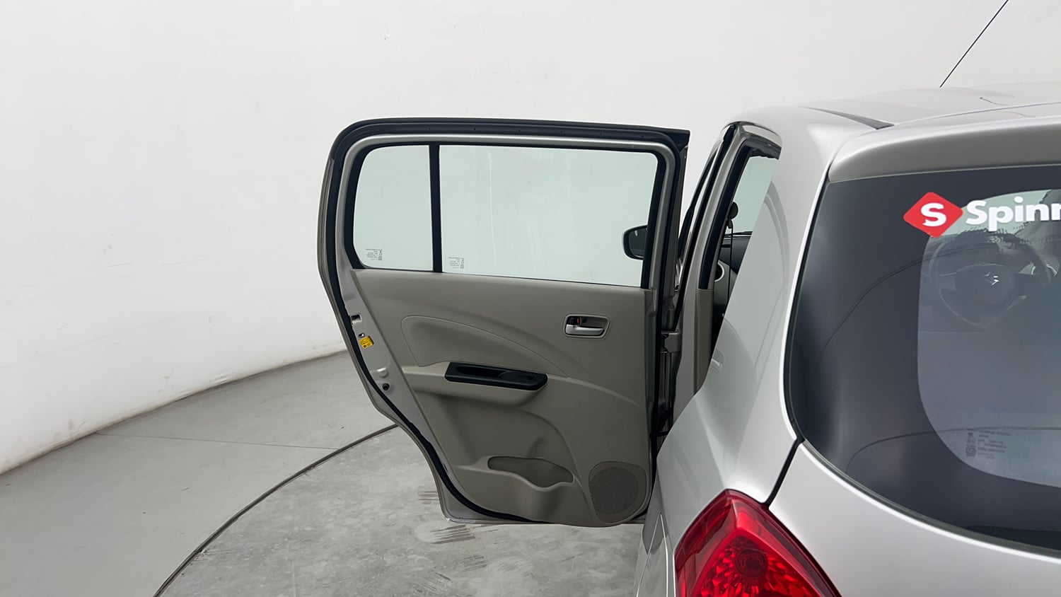 Used 2014 Maruti Suzuki Celerio VXi Petrol Manual interior LEFT REAR DOOR OPEN VIEW