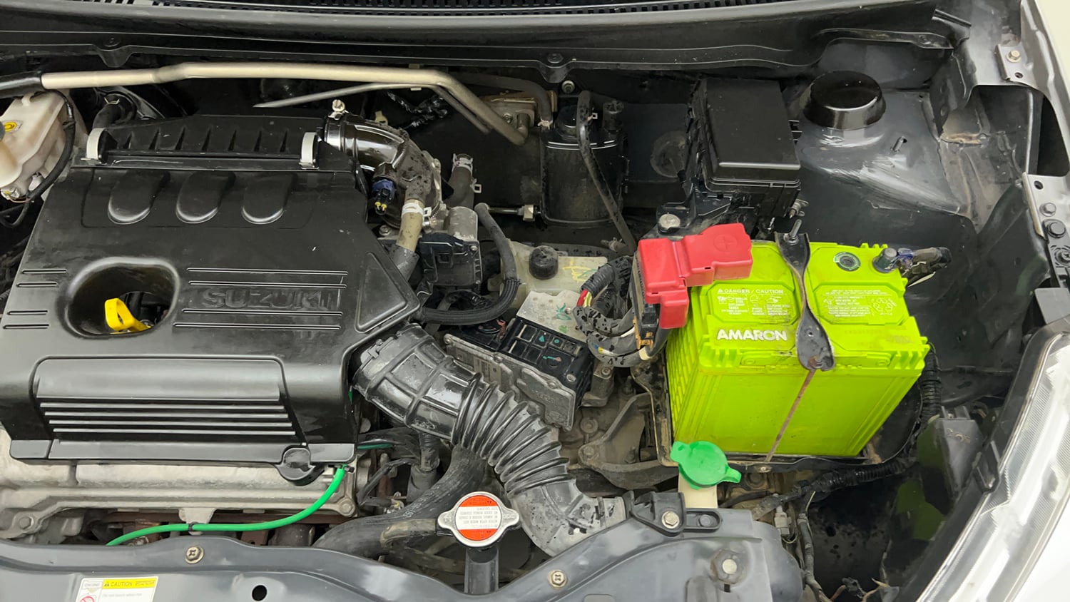 Used 2016 Maruti Suzuki Celerio VXi AMT Petrol Automatic engine ENGINE LEFT SIDE VIEW
