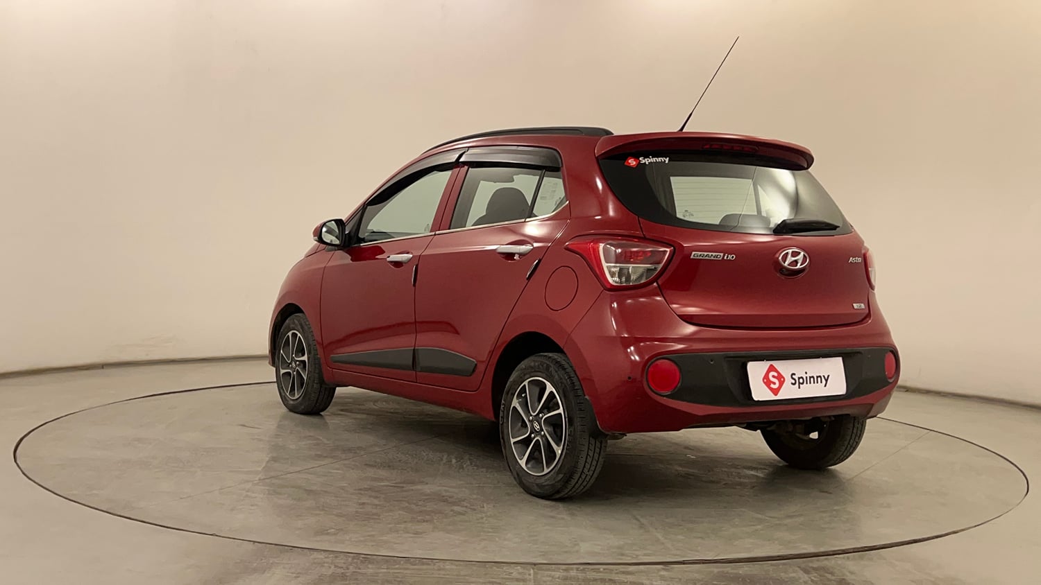 Used 2018 Hyundai Grand i10 Asta 1.2 Kappa VTVT Petrol Manual exterior LEFT REAR CORNER VIEW