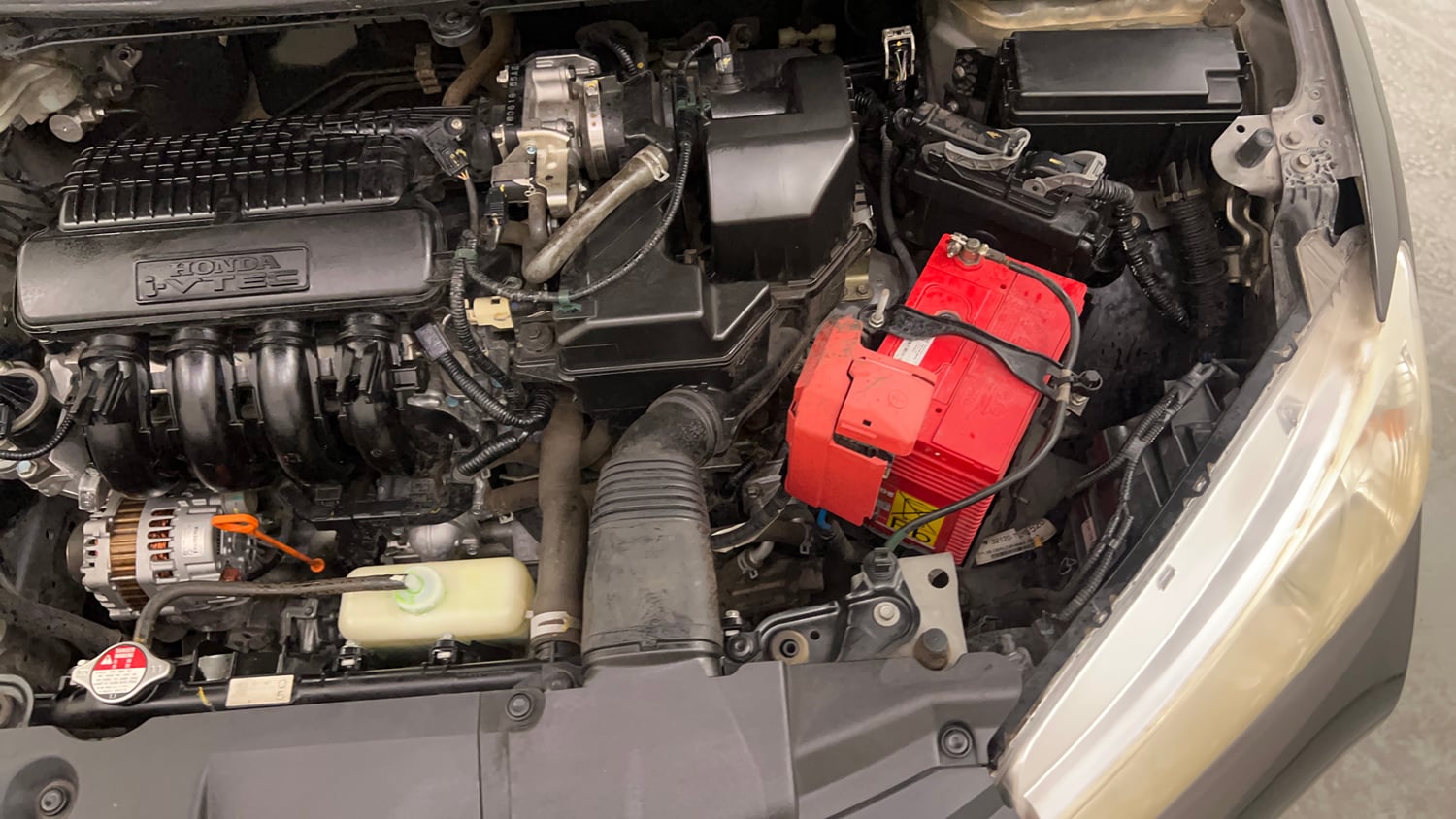 Used 2016 Honda City SV CVT Petrol Automatic engine ENGINE LEFT SIDE VIEW