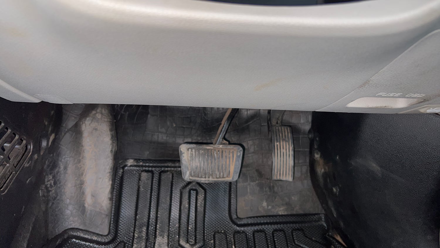 Used 2022 Kia Sonet HTX 1.5 AT Diesel Automatic interior PEDALS VIEW