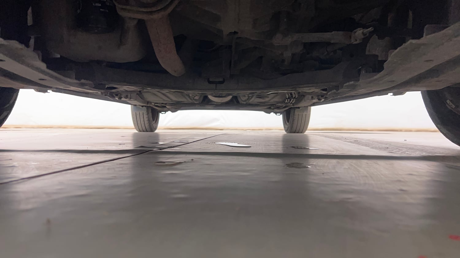 Used 2019 Maruti Suzuki Baleno Delta Petrol Manual extra FRONT LEFT UNDERBODY VIEW