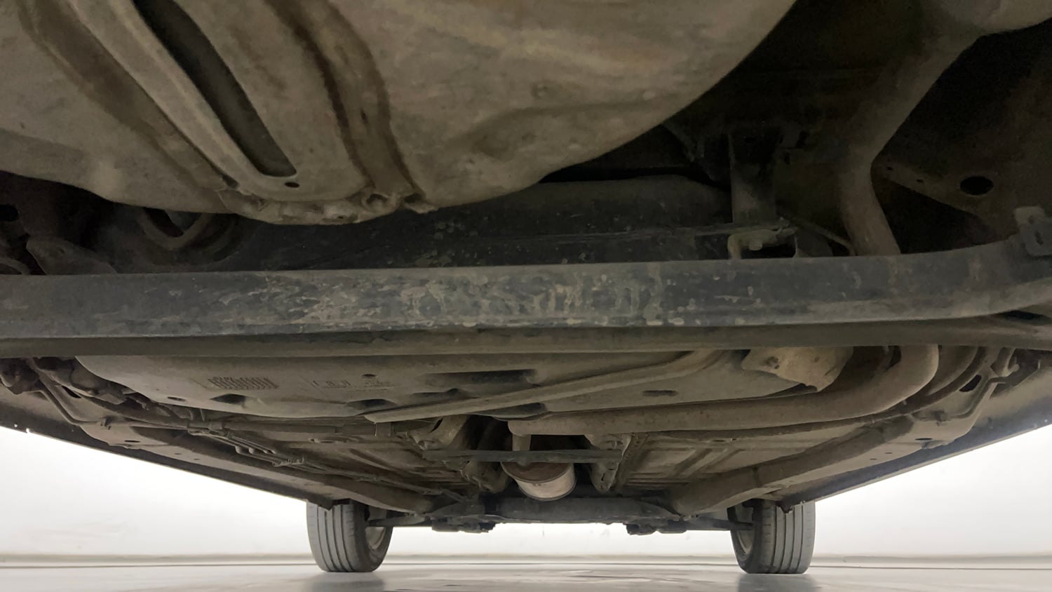 Used 2020 Maruti Suzuki Baleno Zeta Petrol Manual extra REAR UNDERBODY VIEW (TAKEN FROM REAR)