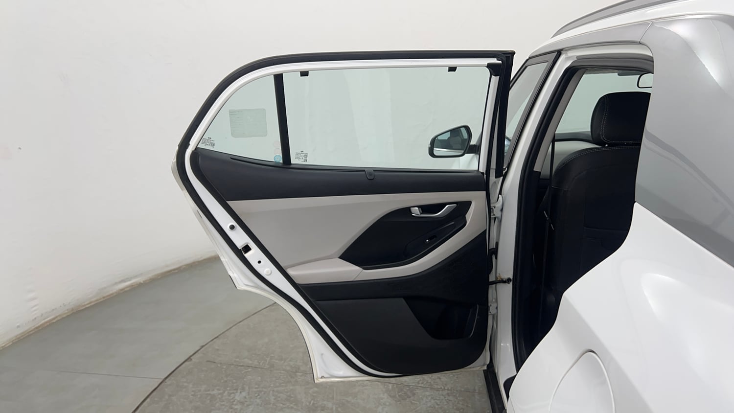 Used 2023 Hyundai Creta SX 1.5 Petrol Executive Petrol Manual interior LEFT REAR DOOR OPEN VIEW