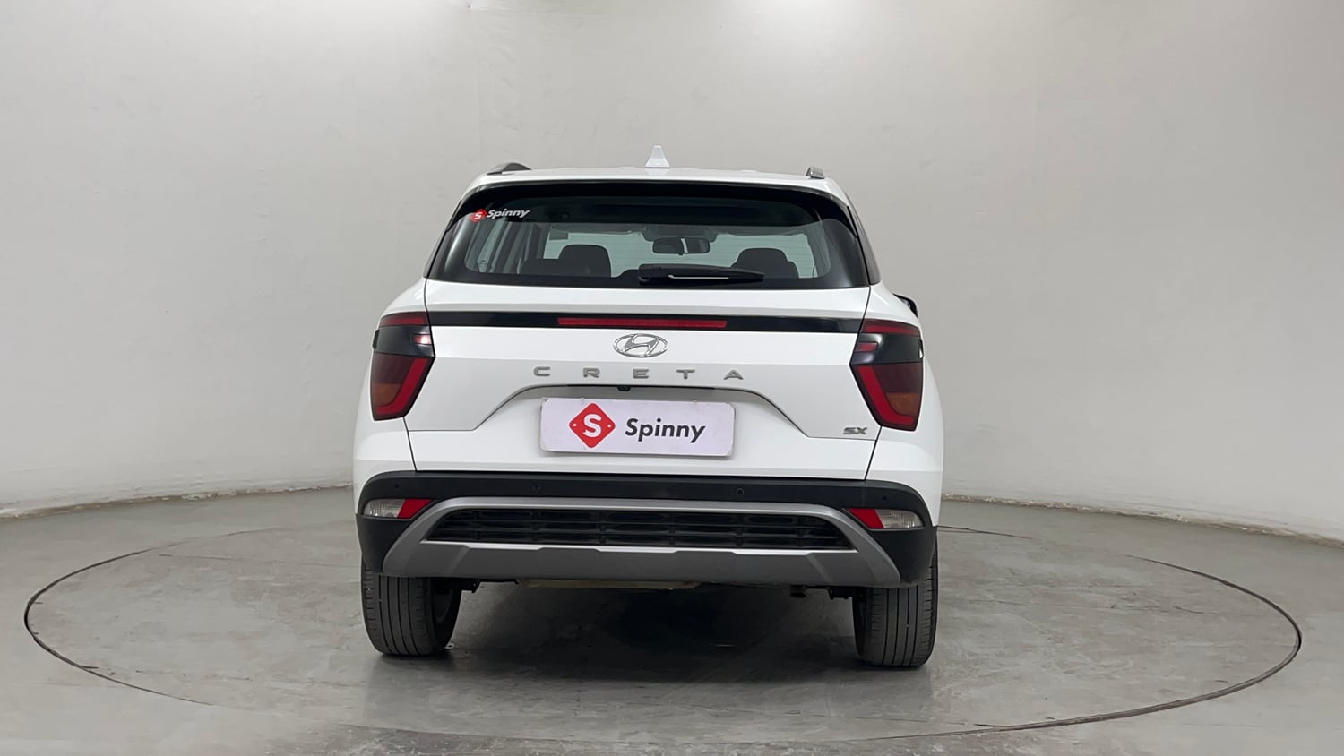 Used 2023 Hyundai Creta SX 1.5 Petrol Executive Petrol Manual exterior BACK VIEW