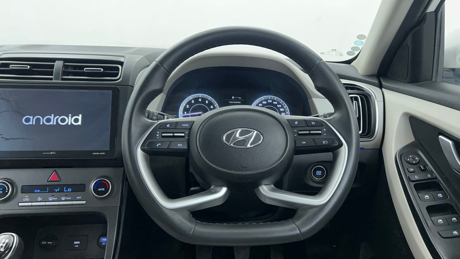 Used 2023 Hyundai Creta SX 1.5 Petrol Executive Petrol Manual interior STEERING VIEW