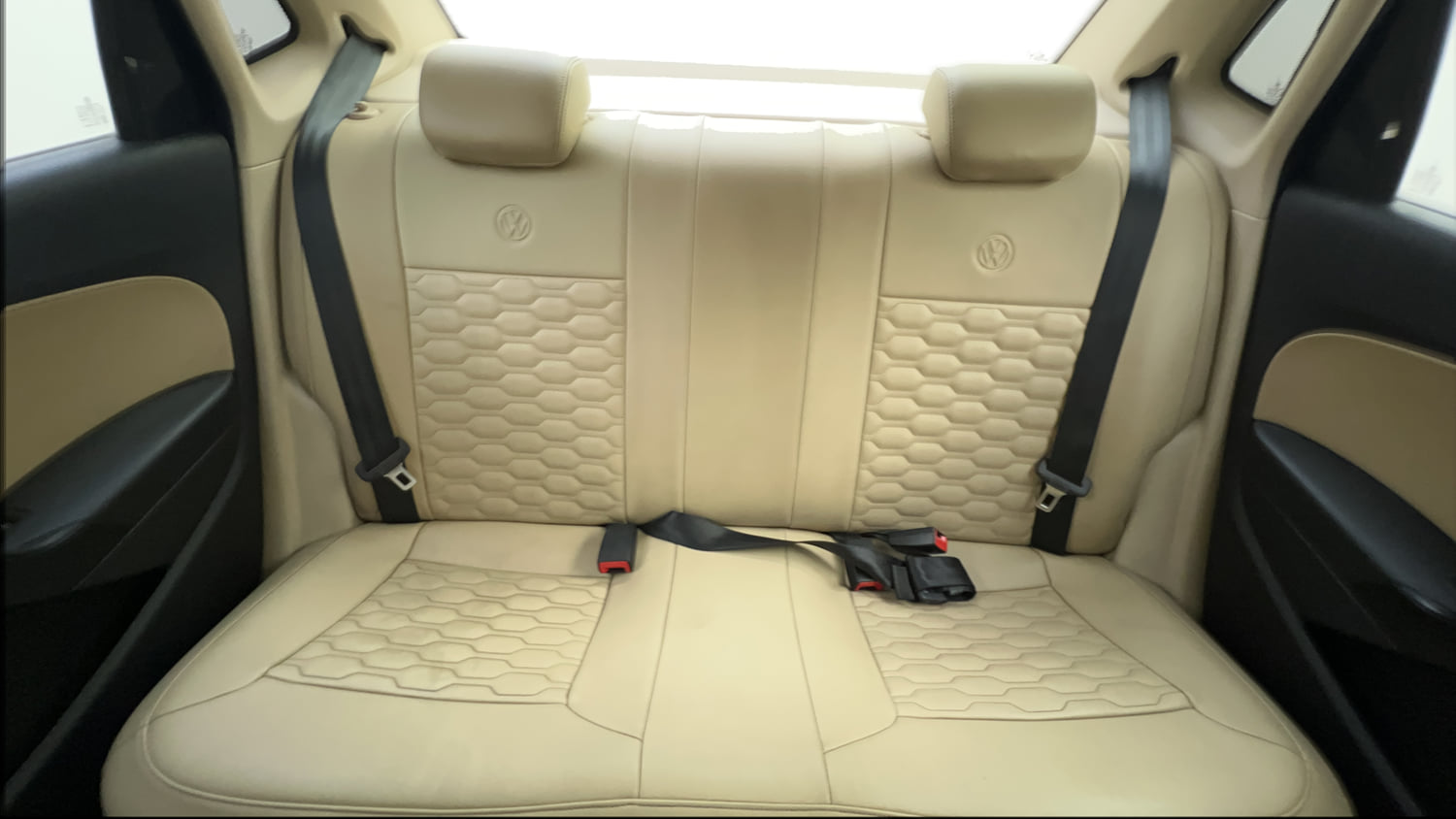 Used 2019 Volkswagen Ameo Highline Plus 1.5L (D) Diesel Manual interior REAR SEAT CONDITION VIEW