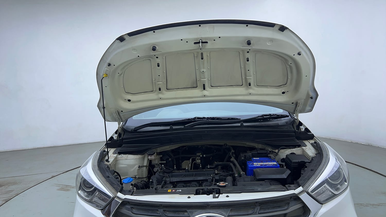 Used 2018 Hyundai Creta SX 1.6 AT Petrol Petrol Automatic engine ENGINE & BONNET OPEN FRONT VIEW