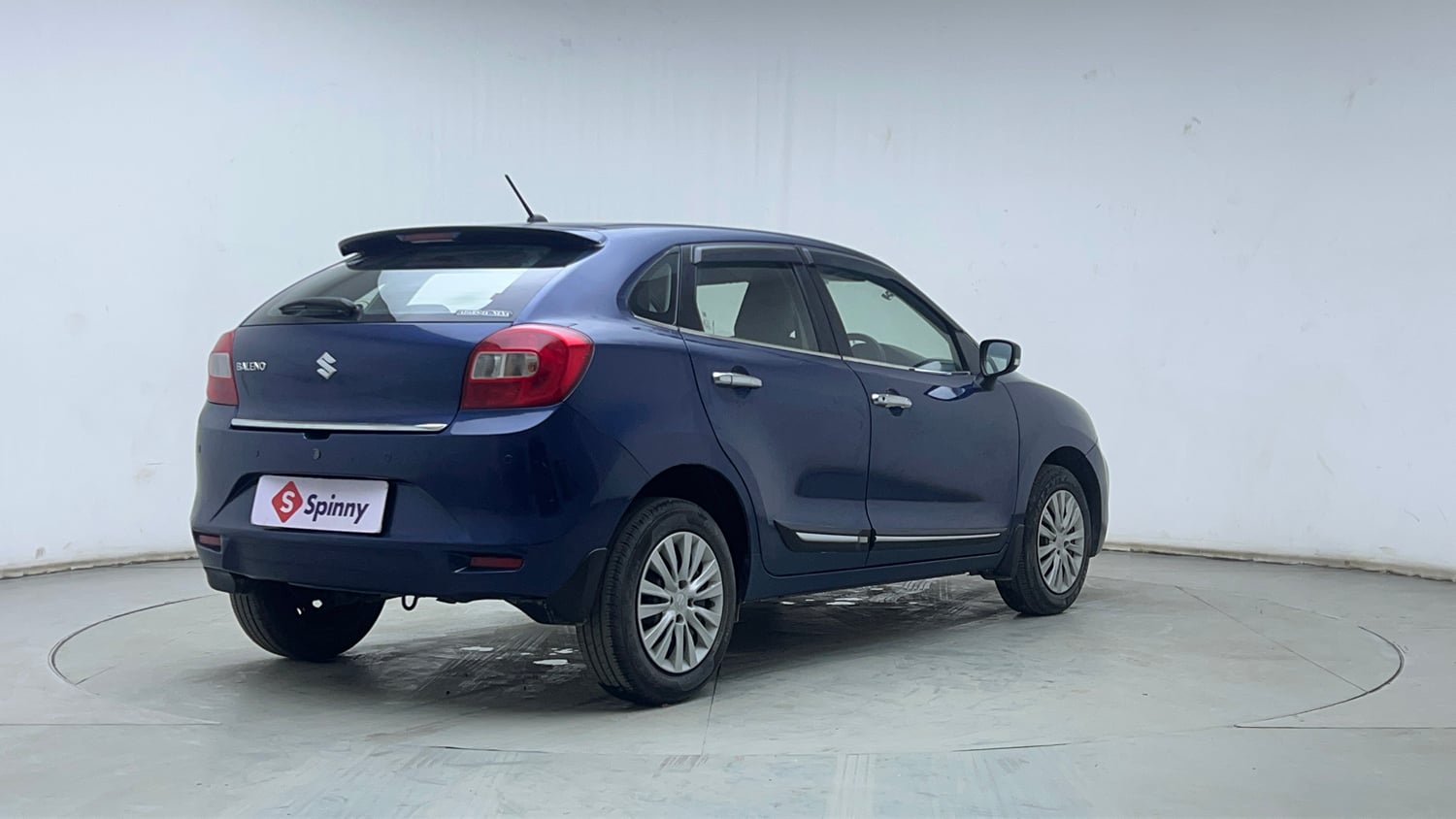 Used 2021 Maruti Suzuki Baleno Delta Petrol Manual exterior RIGHT REAR CORNER VIEW