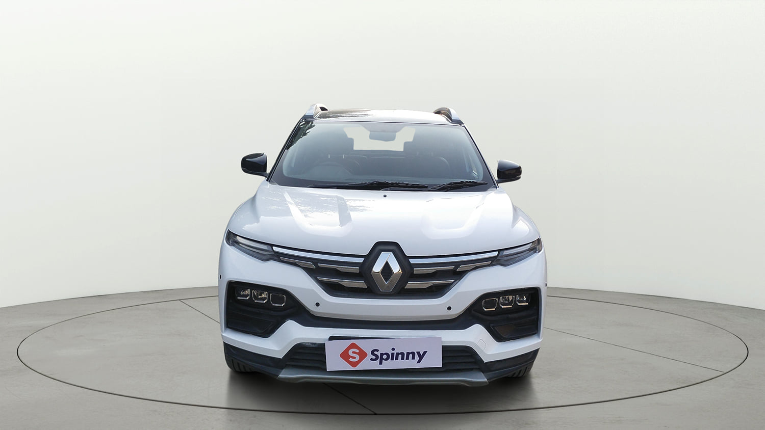 Used 2022 Renault Kiger RXZ Turbo CVT Dual Tone Petrol Automatic exterior FRONT VIEW