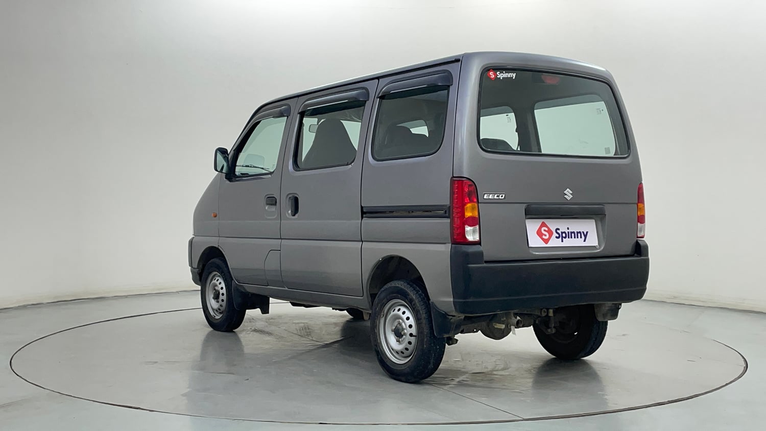 Used 2023 Maruti Suzuki Eeco 5 STR AC Petrol Manual exterior LEFT REAR CORNER VIEW