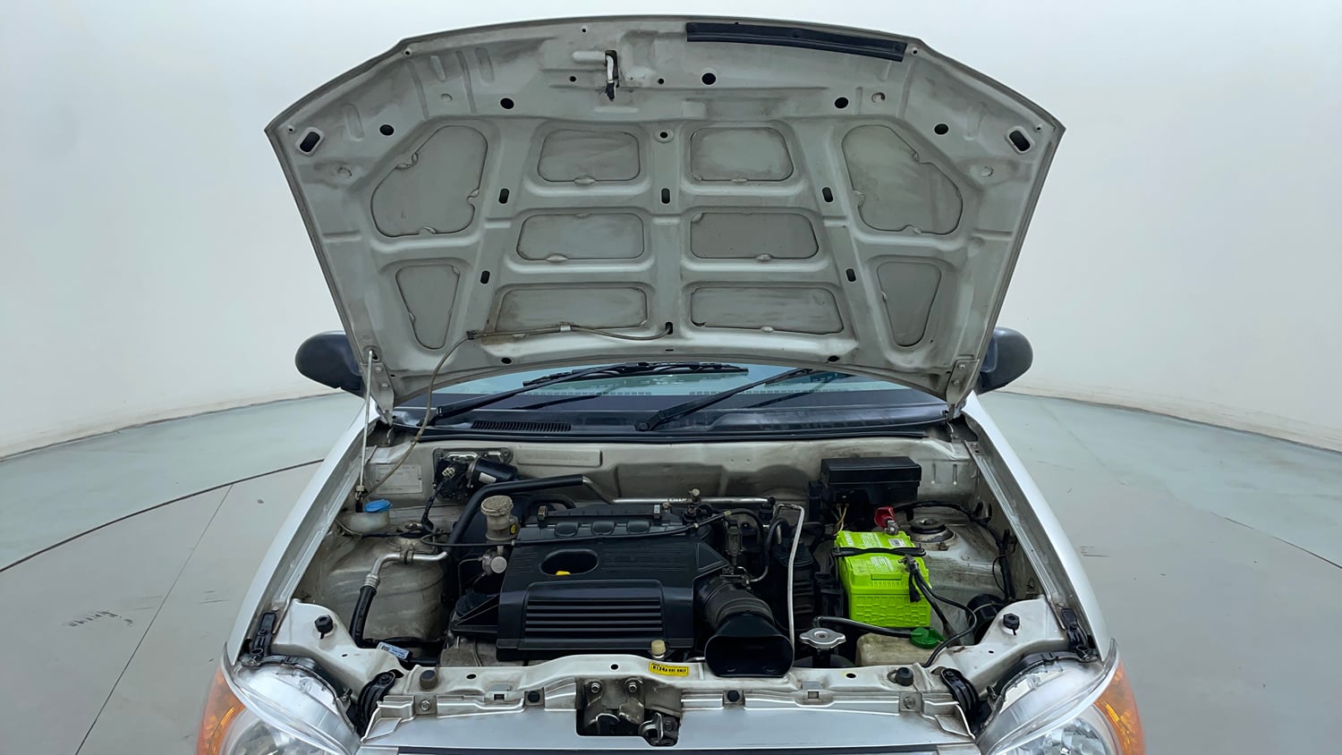 Used 2014 Maruti Suzuki Alto K10 VXi Petrol Manual engine ENGINE & BONNET OPEN FRONT VIEW