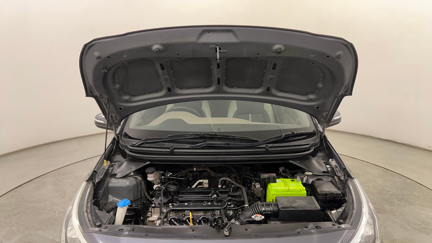Used 2017 Hyundai Elite i20 Sportz 1.2 Petrol Manual engine ENGINE & BONNET OPEN FRONT VIEW