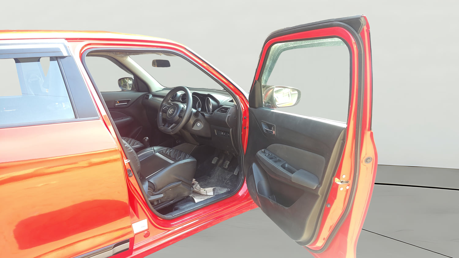 Used 2022 Maruti Suzuki Swift VXi Petrol Manual interior RIGHT FRONT DOOR OPEN VIEW