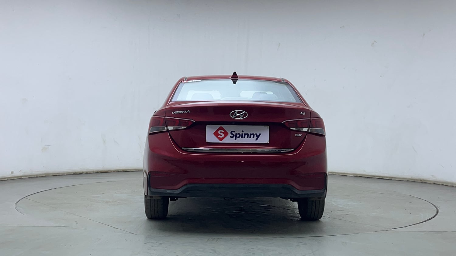 Used 2018 Hyundai Verna SX (O) 1.6 VTVT AT Petrol Automatic exterior BACK VIEW