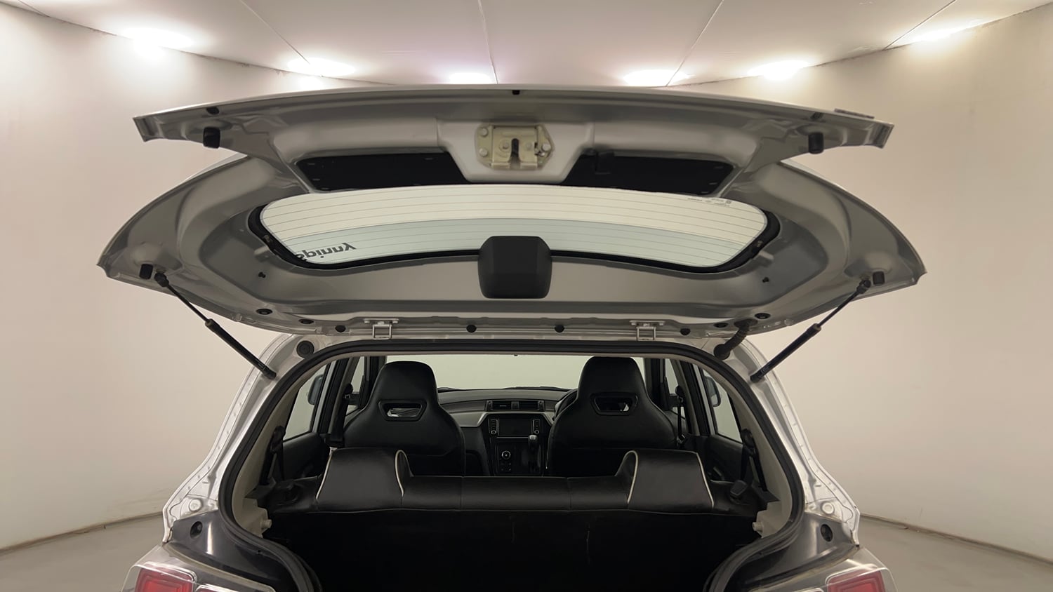 Used 2019 Mahindra KUV100 NXT K6 Plus 6 STR Petrol Manual interior DICKY DOOR OPEN VIEW