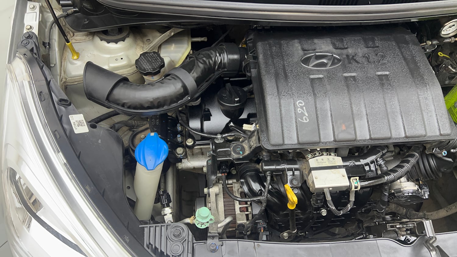 Used 2018 Hyundai Grand i10 Magna 1.2 Kappa VTVT CNG (outside fitted) Cng Manual engine ENGINE RIGHT SIDE VIEW
