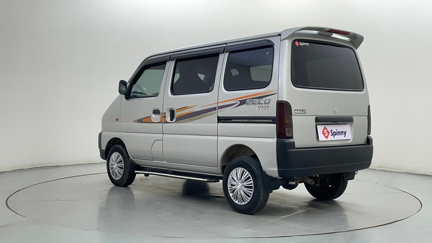 Used 2025 Maruti Suzuki Eeco 5 STR AC Petrol Manual exterior LEFT REAR CORNER VIEW