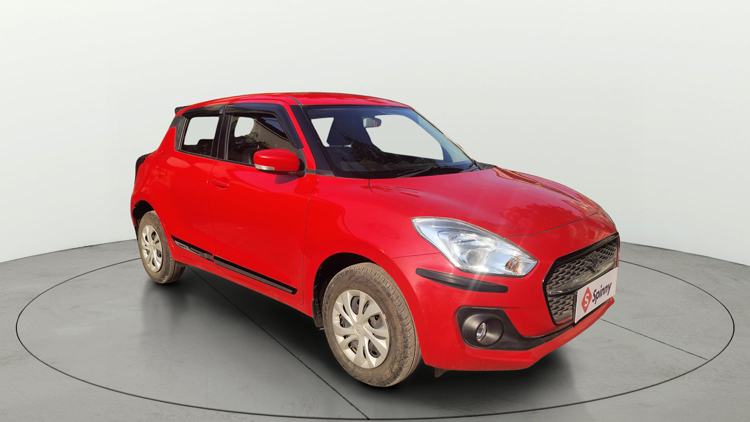 Used 2022 Maruti Suzuki Swift VXi Petrol Manual exterior RIGHT FRONT CORNER VIEW