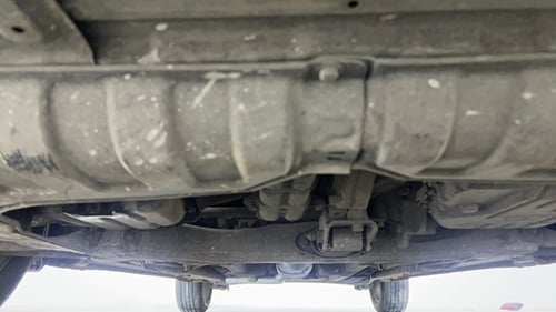 Used 2016 Hyundai Verna 1.6 VTVT SX AT Petrol Automatic extra FRONT LEFT UNDERBODY VIEW